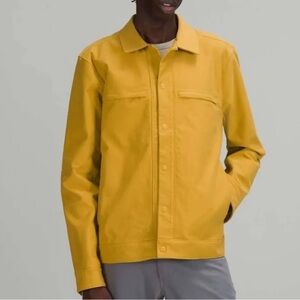 Lululemon Athletica Men's Mustard Parachute Yellow City Excursion Jacket M NWT